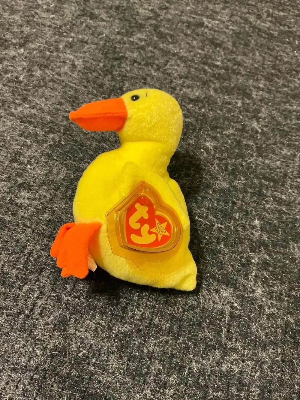 Ty Beanie Baby Quackers the Duck Plush